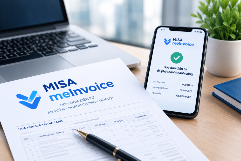 Quy trình xuất hóa đơn điện tử tự động qua MISA meInvoice & Viettel S-Invoice